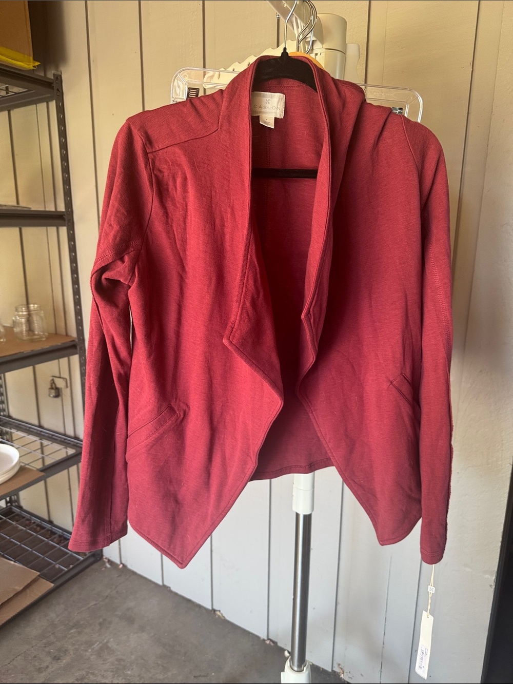 Open-Front Red Women’s Jacket - Caslon NWT